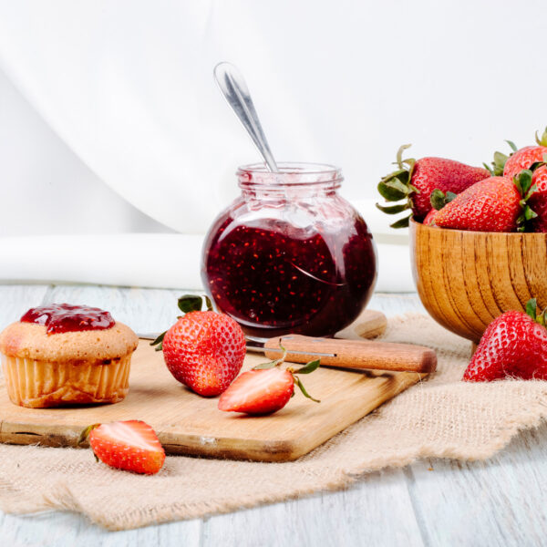 Erdbeerkonfitüre Bild