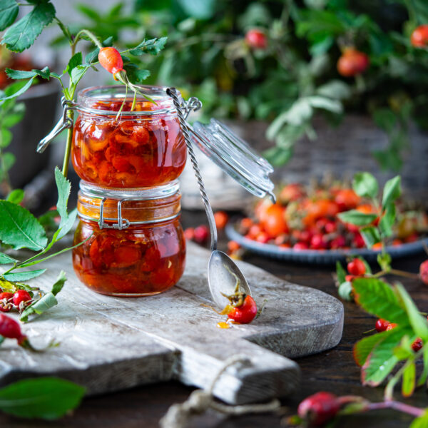 Hagebuttenmarmelade ohne Entkernen Bild