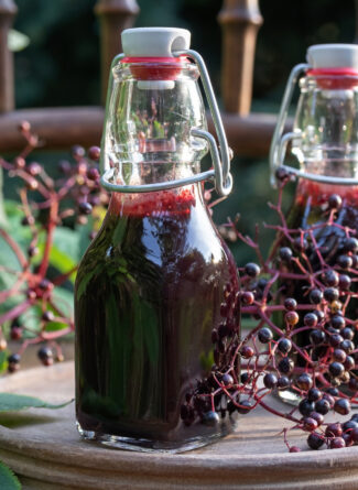 Holunderbeerensirup Bild