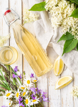 Holunderblütensirup Bild