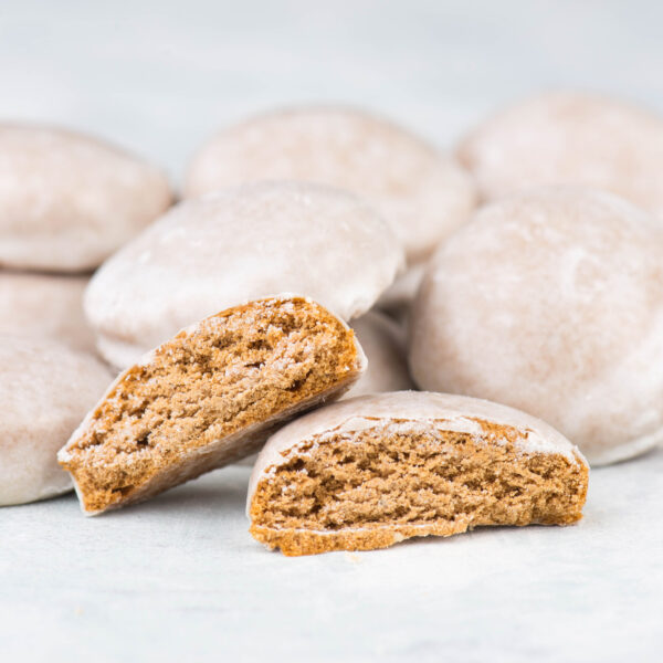 Pfeffernüsse mit Zuckerguss Bild