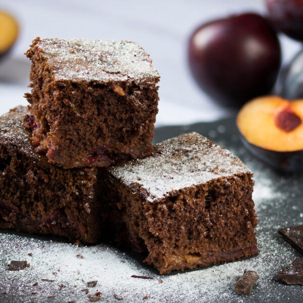 Pflaumen-Brownies Bild