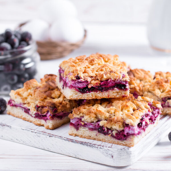Red Berry Crumble Bars Bild