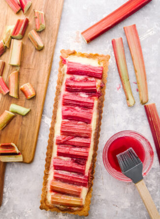 Rhabarber-Tarte Bild
