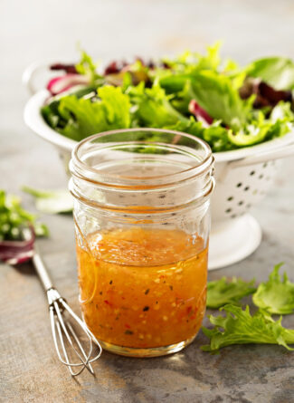 Salatdressing Bild
