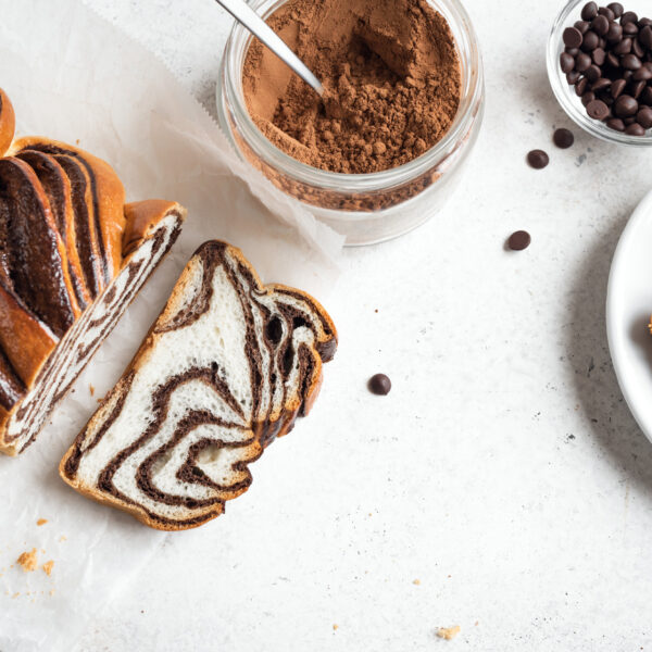 Schoko-Nuss-Zopf Bild