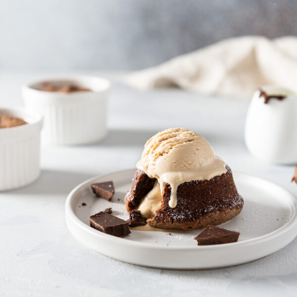 Schoko Lava Cake Bild