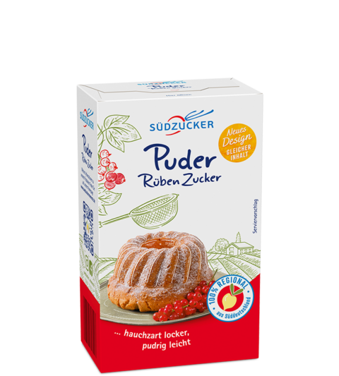 Puder Rüben Zucker