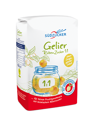 Gelier Rüben Zucker 1:1 Bild