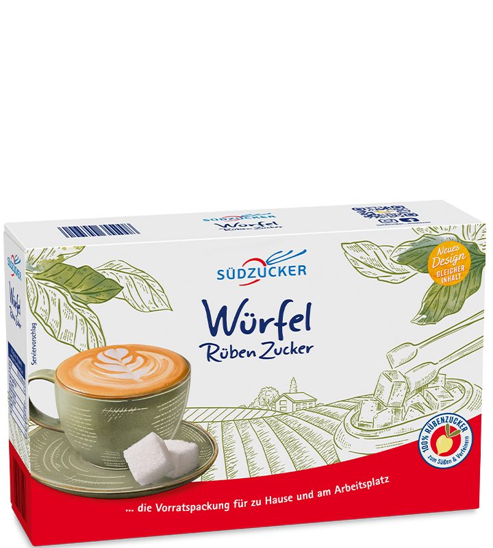 Würfel Rüben Zucker