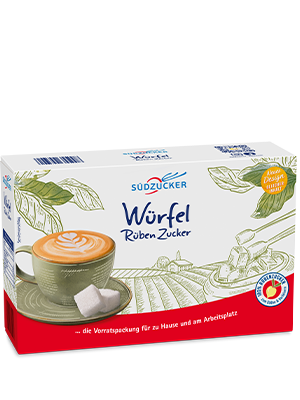 Würfel Rüben Zucker Bild