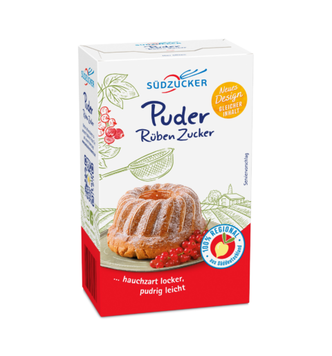 Puder Rüben Zucker Bild